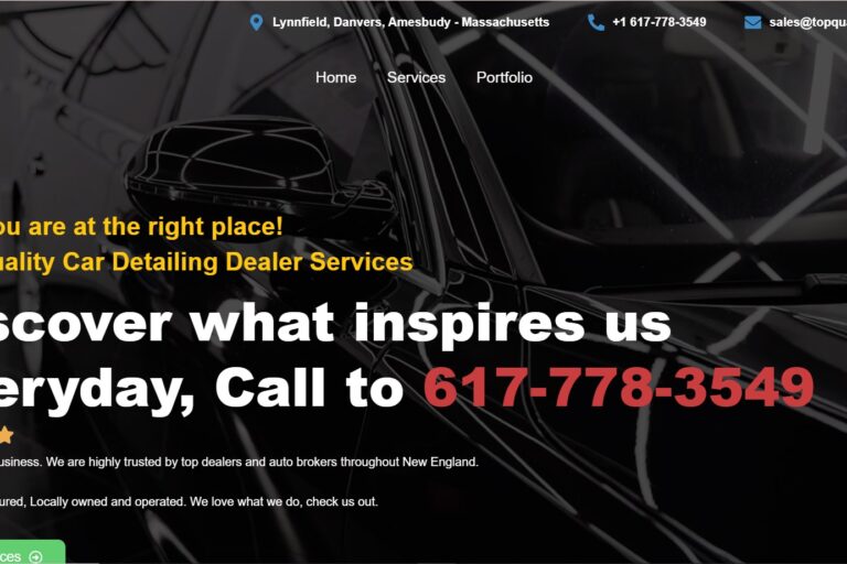 TOP QUALITY CAR DETAILING